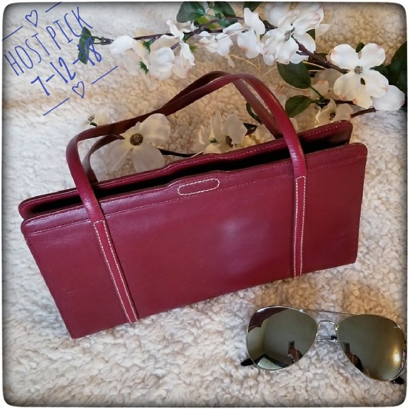 Ann Taylor Handbags - Vintage Ann Taylor Leather Mini Purse